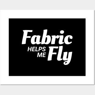 Aerial Arts - Fabric Helps Me Fly Posters and Art